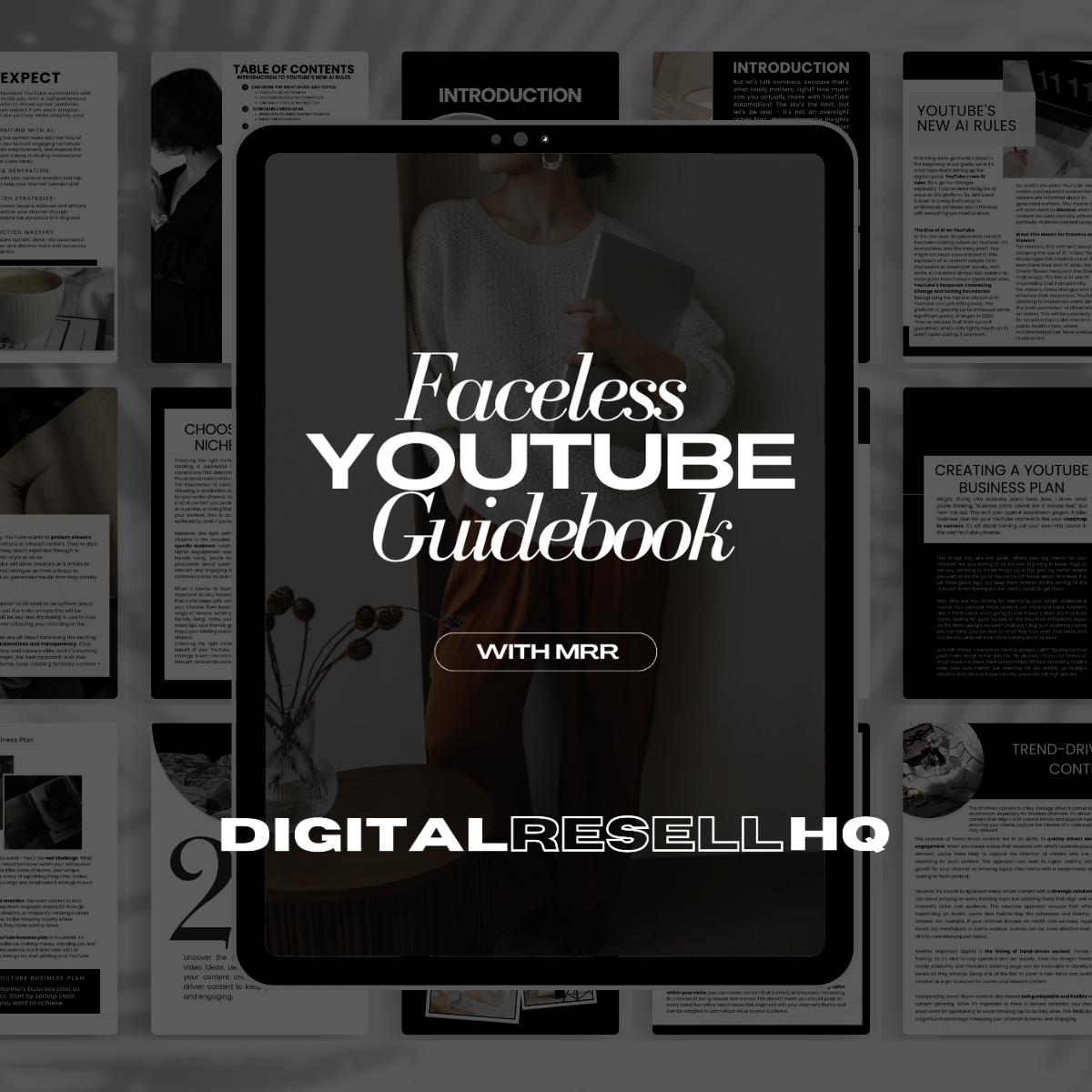 The Faceless YouTube Guidebook w/MRR