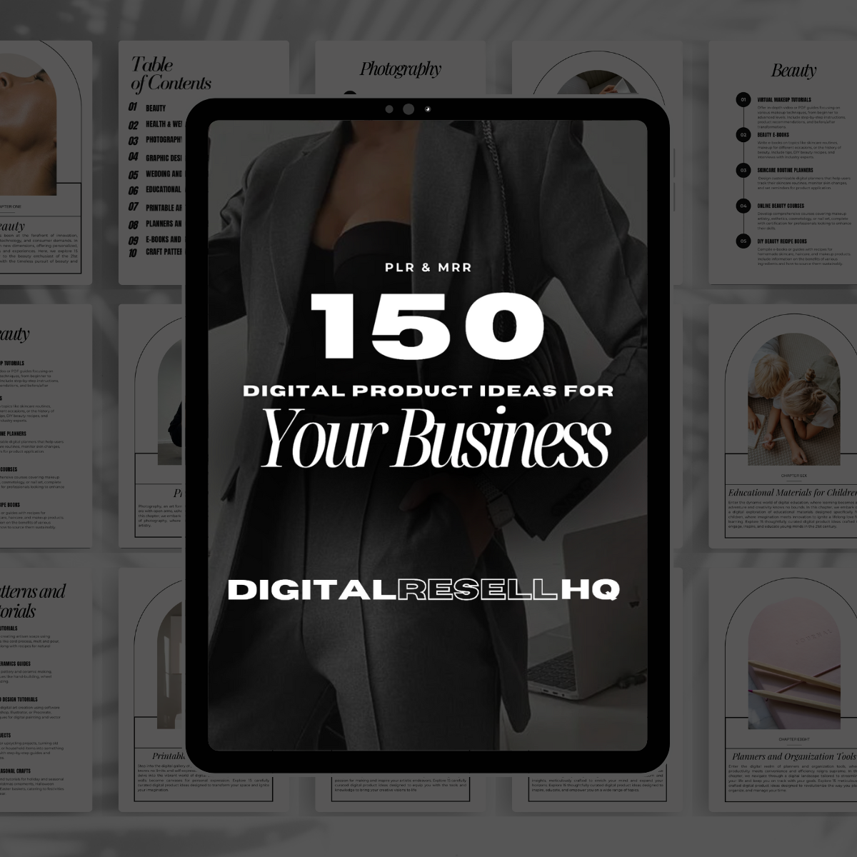 150 Digital Product Ideas With MRR