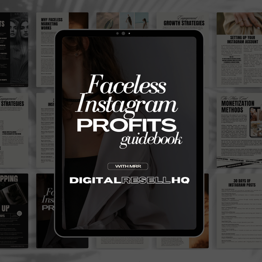 Faceless Instagram Profits Guidebook w/MRR