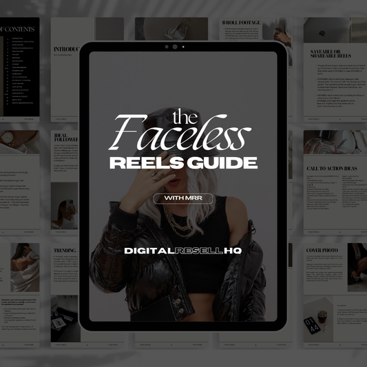 The Faceless Reels Guide with MRR