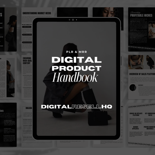 Digital Product Handbook With MRR