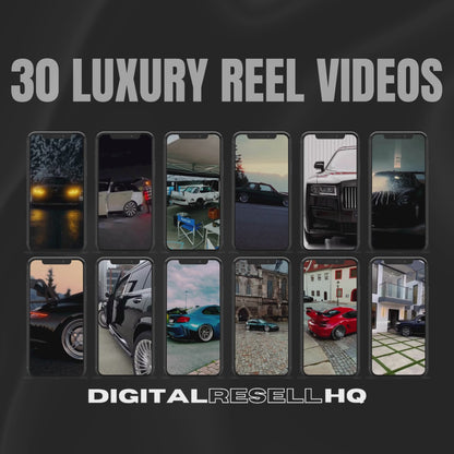 Men's Faceless Reels Bundle - 30 Days of Done-For-You Content